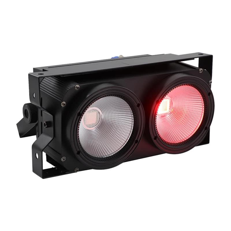 2 Eyes x 100W 4 in 1 Color COB Audience Light _ BH-BCP100-4in1
