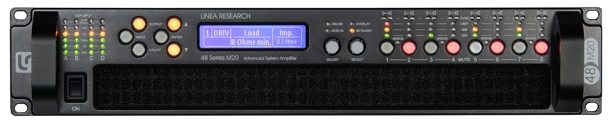 Bộ khuyếch đại kỹ thuật số đa kênh + DSP