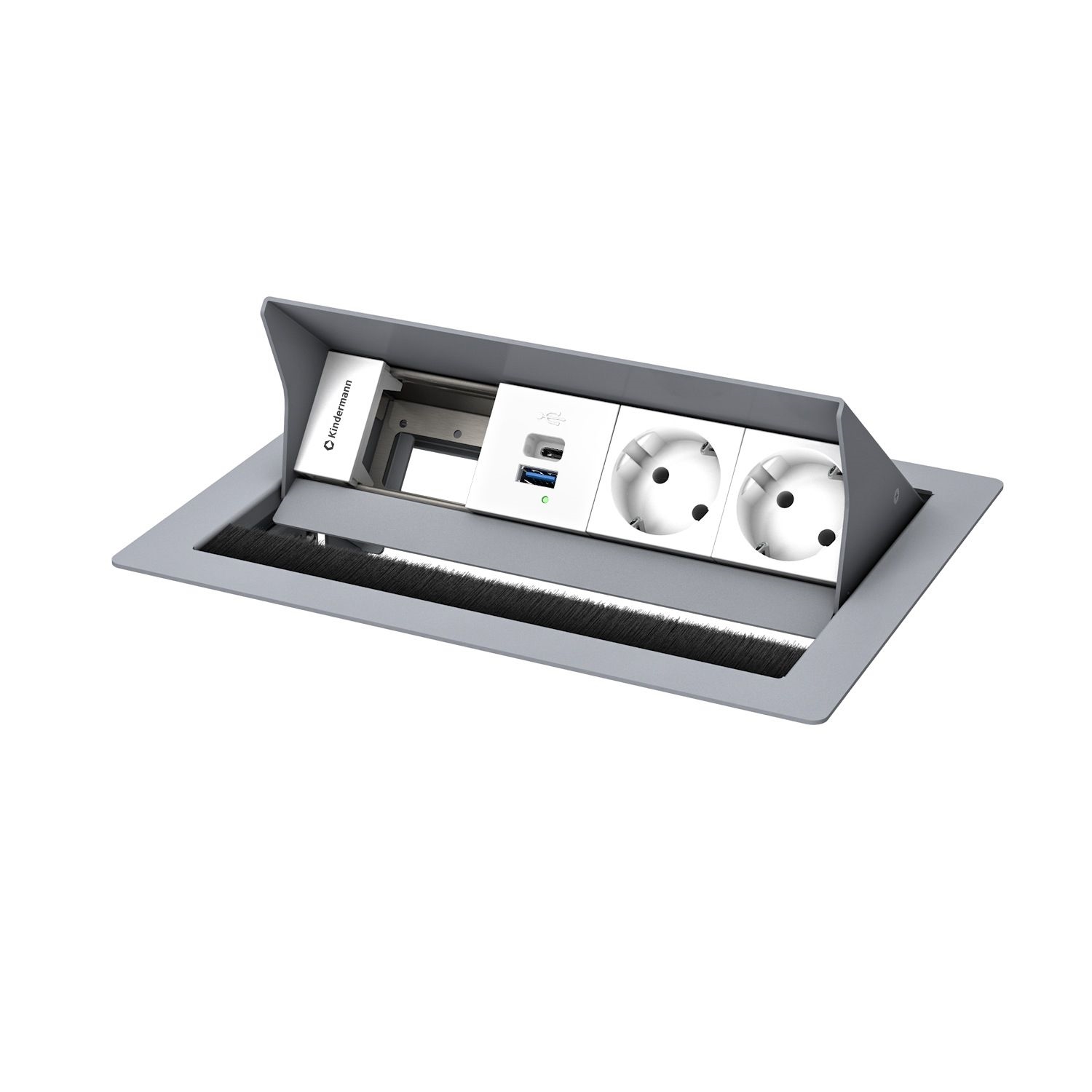 CablePort standard² 4-fold, 2x pwr/USB