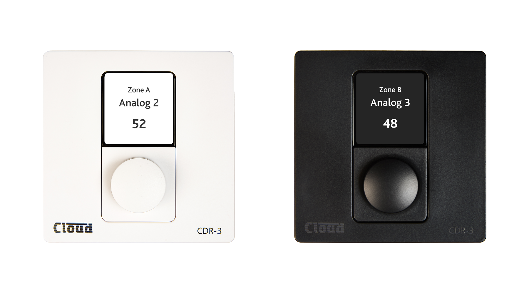 Cloud CDR-3: Điều Khiển Từ Xa Ethernet/PoE Cho Amply CXA | Điều Chỉnh Volume/Source Số, Màn Hình Backlit, Lắp Đặt Tiêu Chuẩn