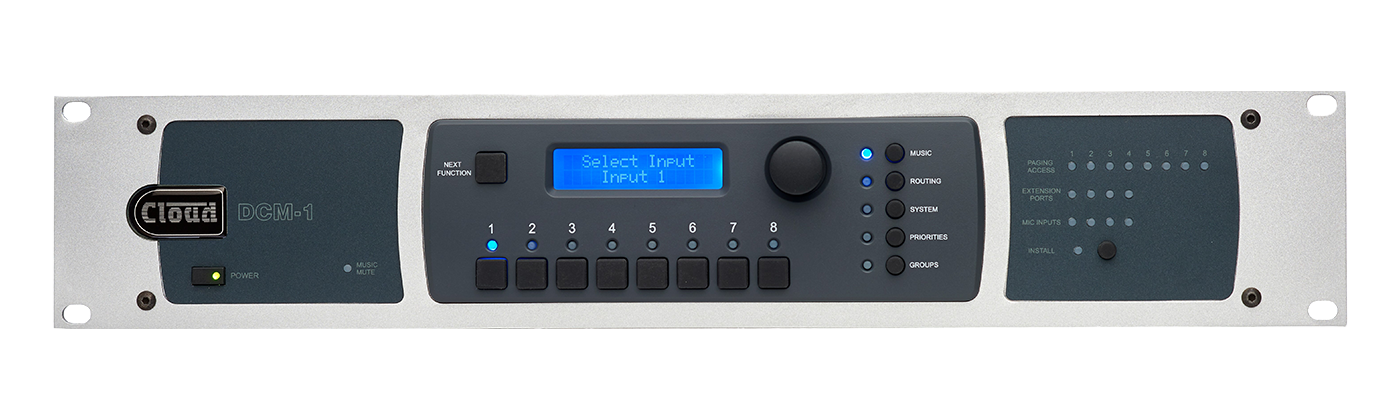 Cloud DCM1: Mixer 8 Vùng Điều Khiển Số | Analog I/O & Digital Control, Tương Thích CDR-1/PM Series, Không Cần PC