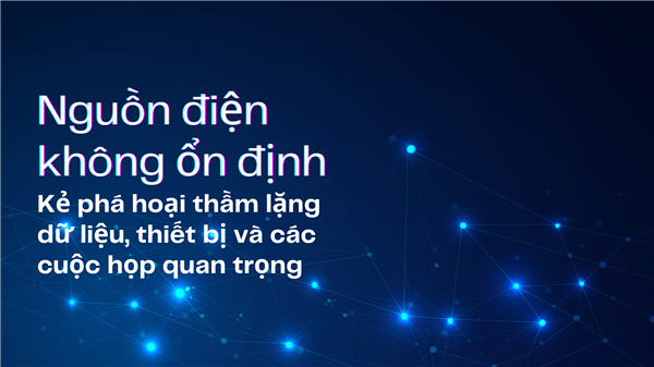 SmartPower Resilience: Sự kiên định của nguồn điện thông minh.