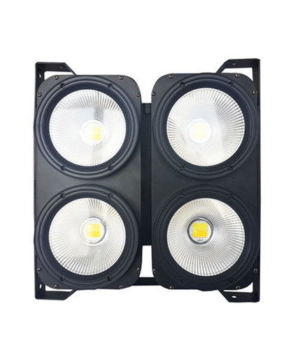 4 Eyes x 100W Warm White & Cool White 2in1 COB Audience Light -- BH-BA04100B-WC