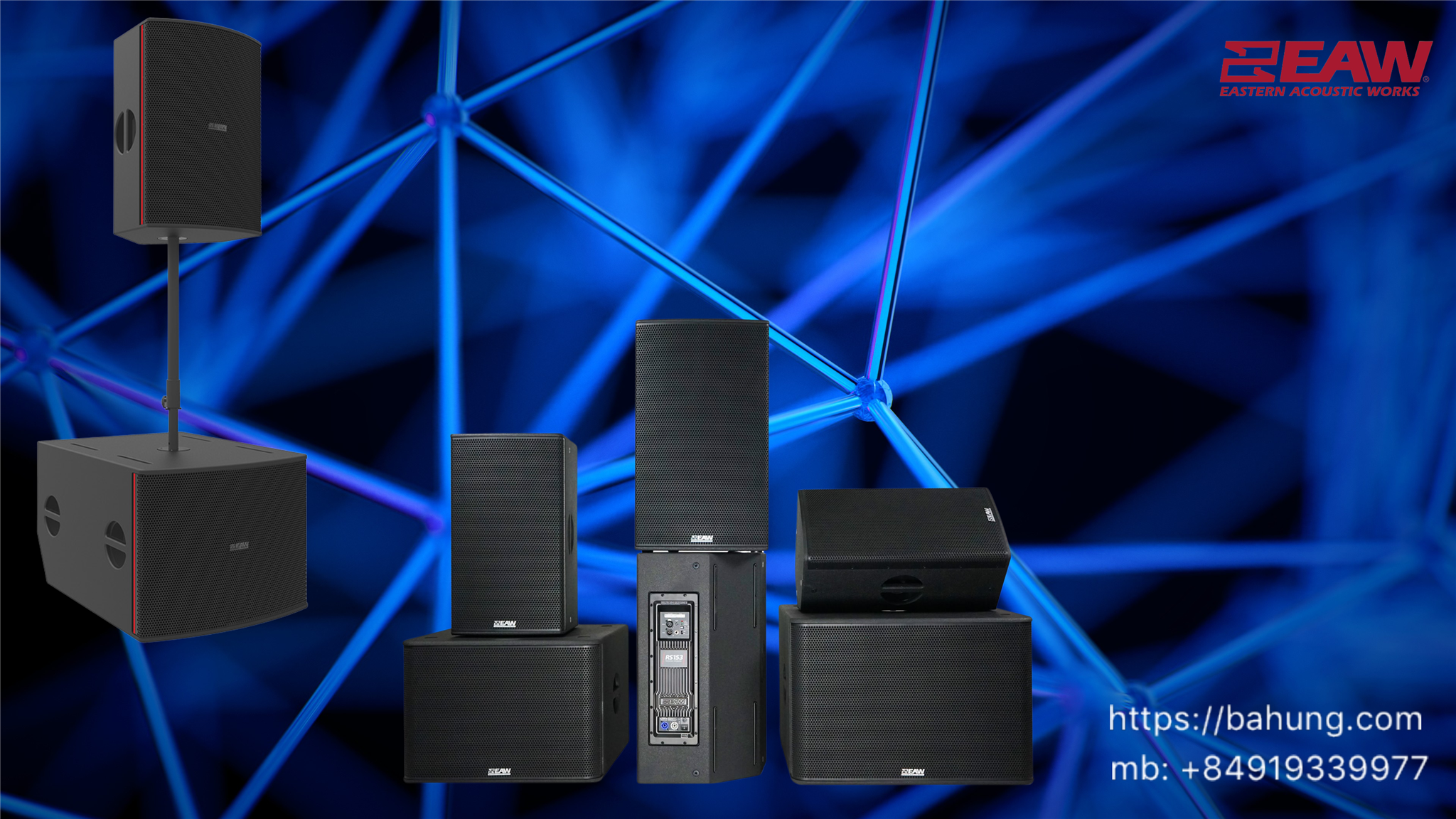 DSP Self-Powered Point Source Loudspeakers