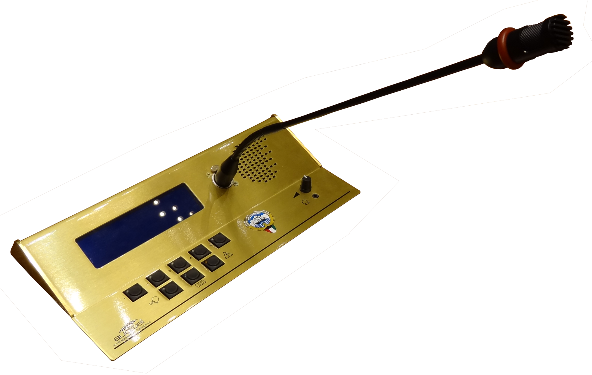 AUDITEL (ENGLAND / UK) - IDN-D-FLB-5V-C-LCD-SpkH & AM-243X