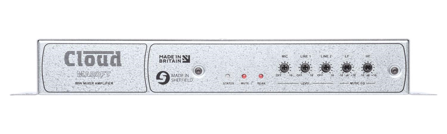 80W Mini Amplifier - Cloud Electronics - MA80FT