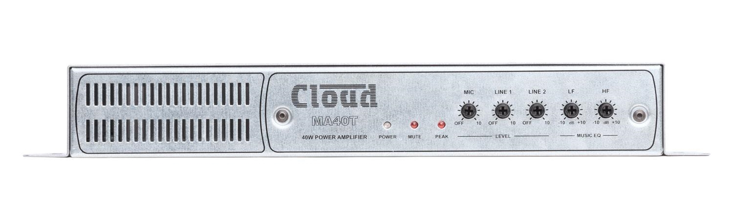 40W 70V / 100V Line Amplifier - Cloud Electronics - MA40T