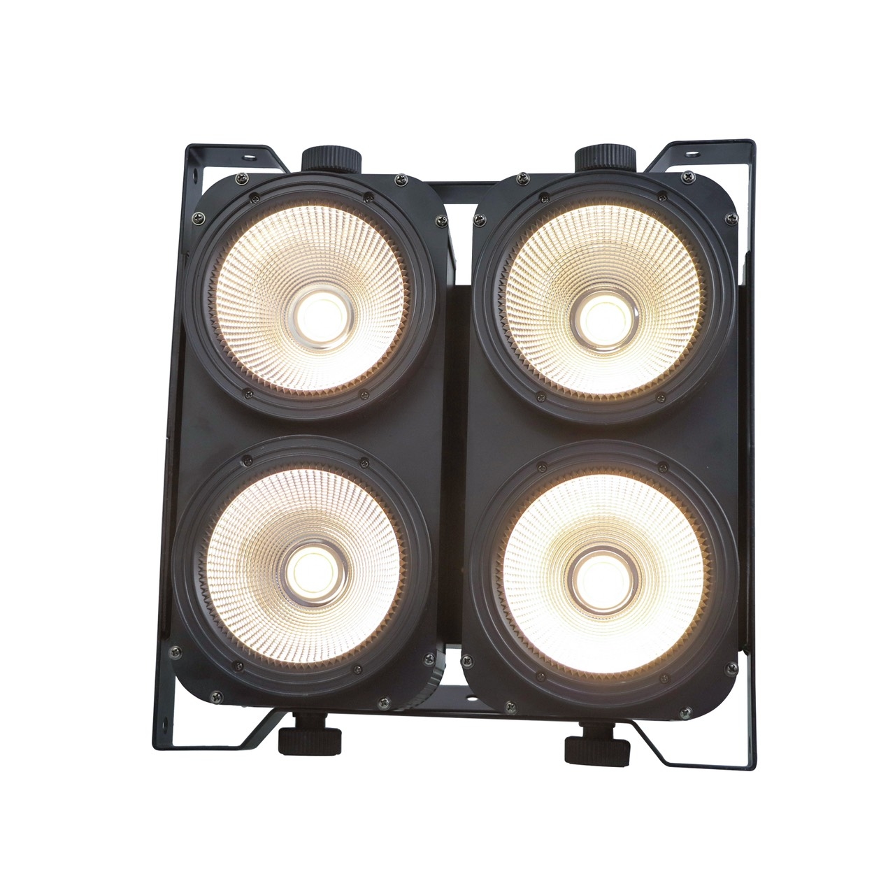 4 Eyes x 100W Warm White & Cool White 2in1 COB Audience Light -- BH-BA04100B-WC