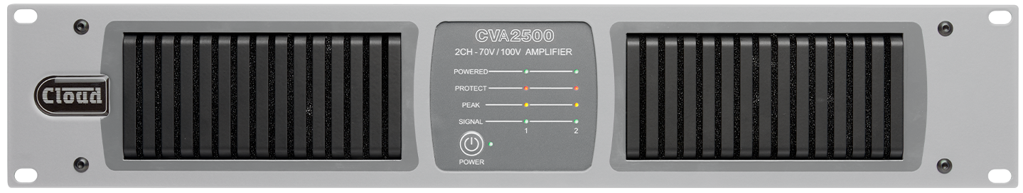 CLOUD - CVA2500 - 2 Channel 500w Per Output Channel Digital DSP Amplifier