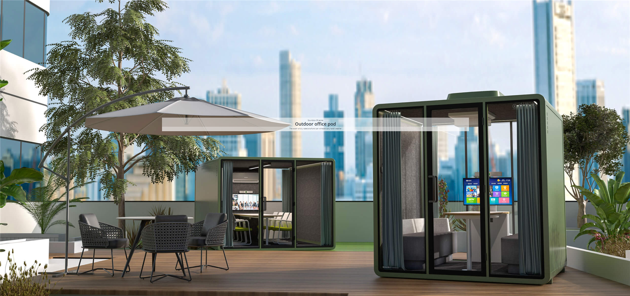 Cabin ngoài trời - SB-SR Outdoor Series