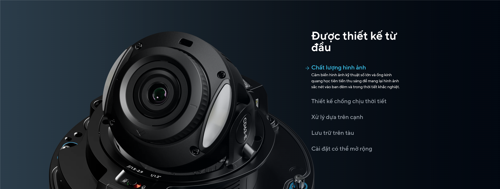 Được thiết kế từ đầu