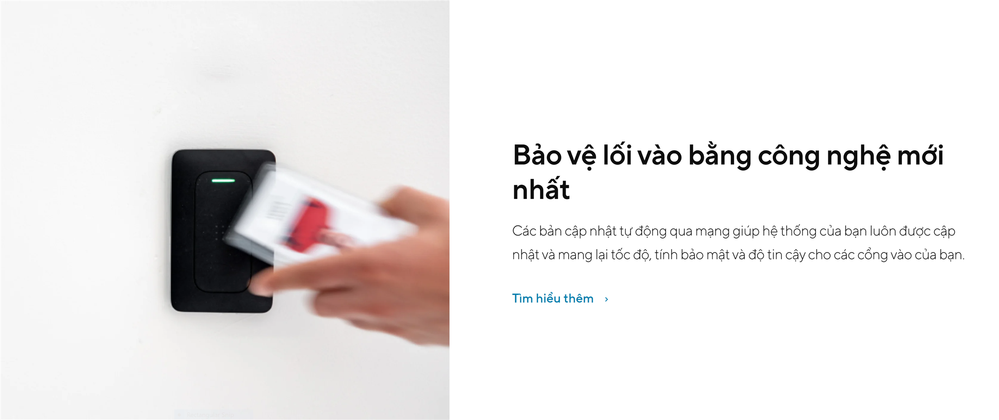 Bảo vệ lối vào bằng công nghệ mới nhất