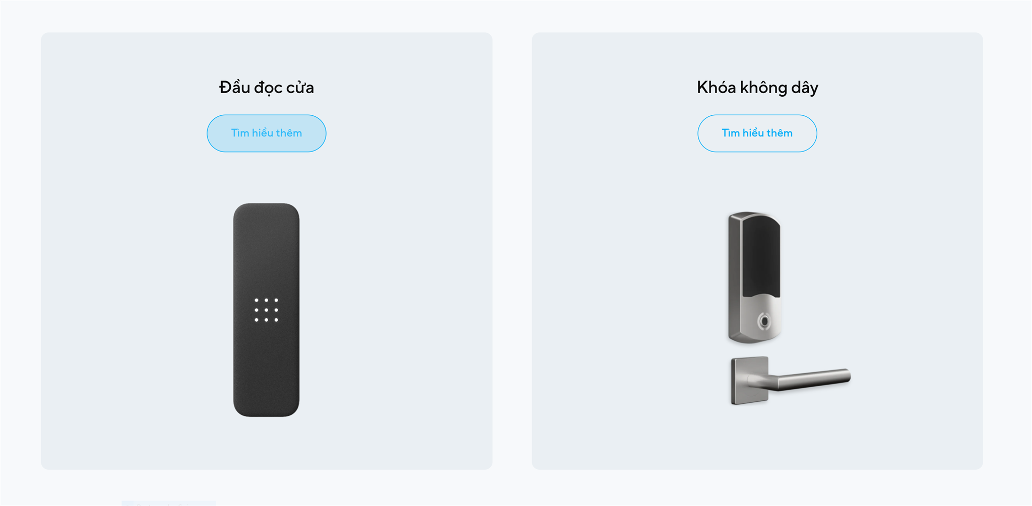 Đầu đọc cửa - Khóa không dây