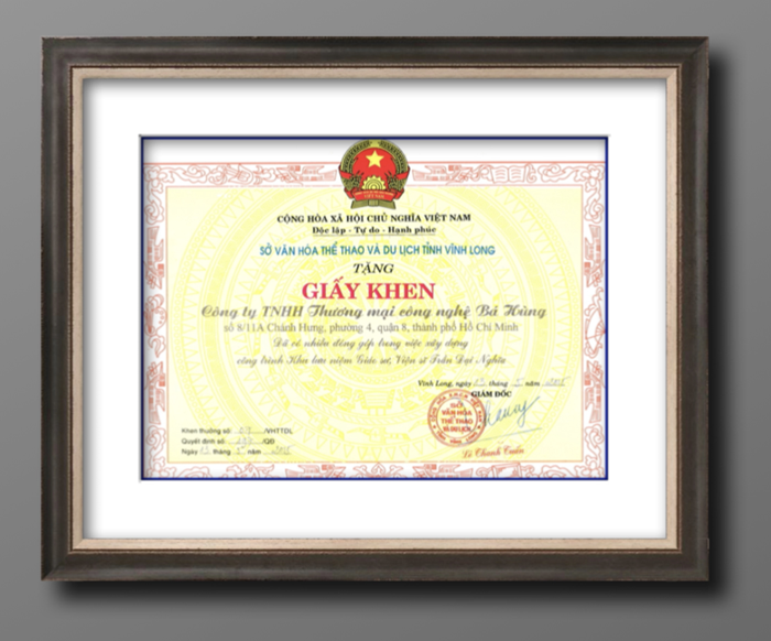 Ghi Nhận Chính Thức